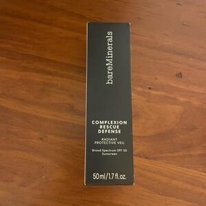 Bareminerals complexion rescue defense in soft radiance.